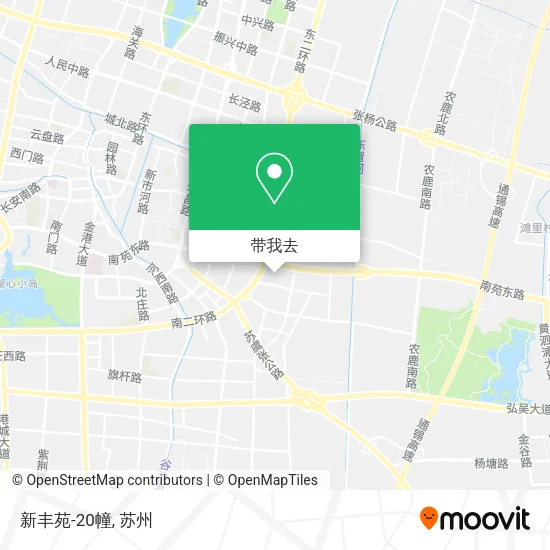 新丰苑-20幢地图