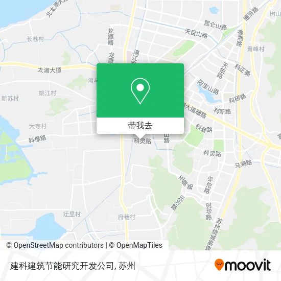 建科建筑节能研究开发公司地图
