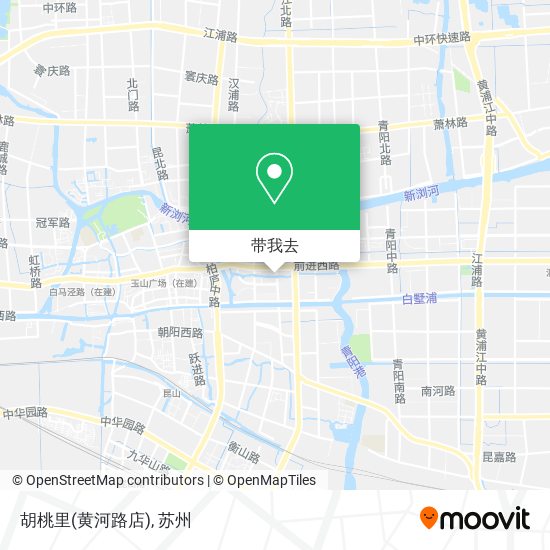 胡桃里(黄河路店)地图
