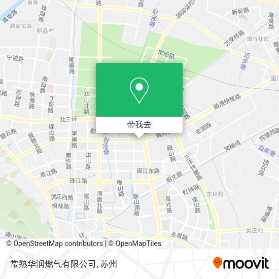 常熟华润燃气有限公司地图