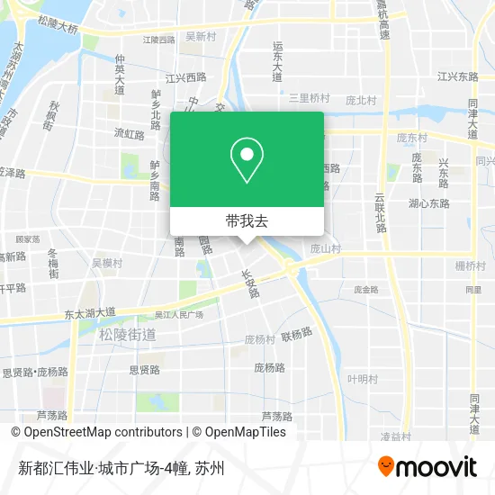 新都汇伟业·城市广场-4幢地图