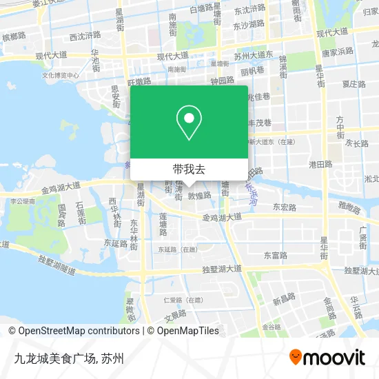 九龙城美食广场地图