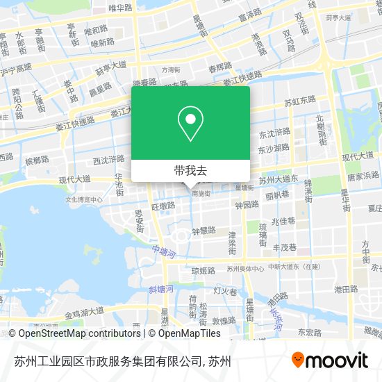 苏州工业园区市政服务集团有限公司地图