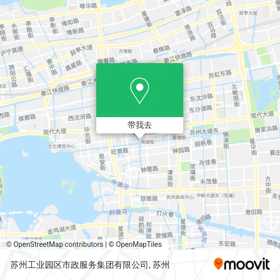 苏州工业园区市政服务集团有限公司地图