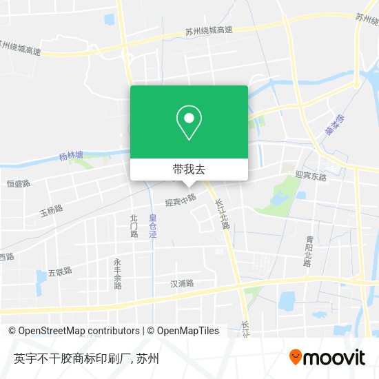 英宇不干胶商标印刷厂地图