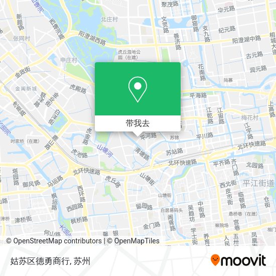姑苏区德勇商行地图