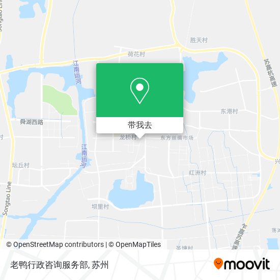 老鸭行政咨询服务部地图