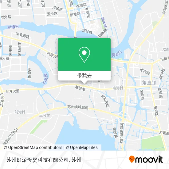 苏州好派母婴科技有限公司地图