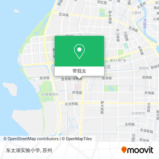 东太湖实验小学地图