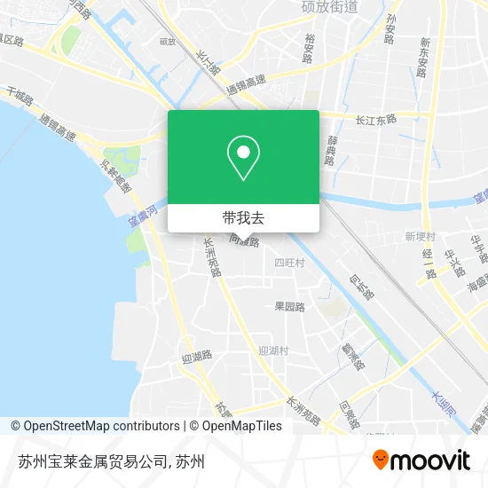 苏州宝莱金属贸易公司地图