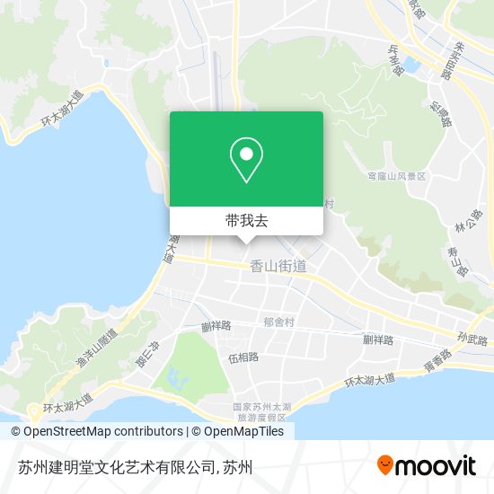苏州建明堂文化艺术有限公司地图