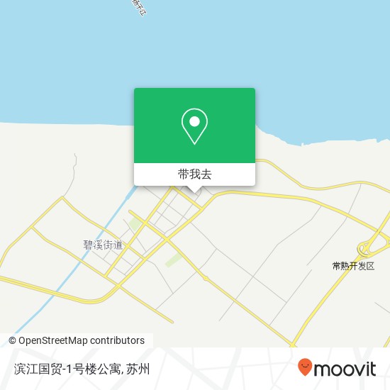 滨江国贸-1号楼公寓地图