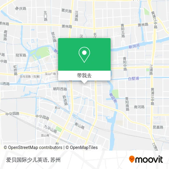 爱贝国际少儿英语地图