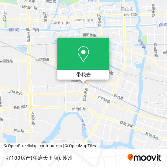 好100房产(柏庐天下店)地图