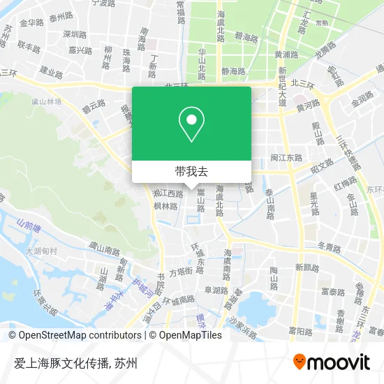 爱上海豚文化传播地图