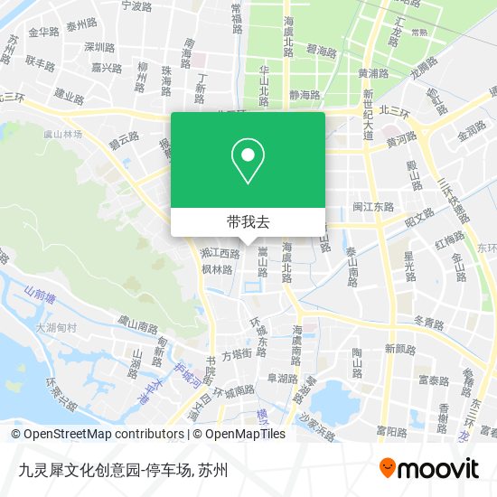九灵犀文化创意园-停车场地图