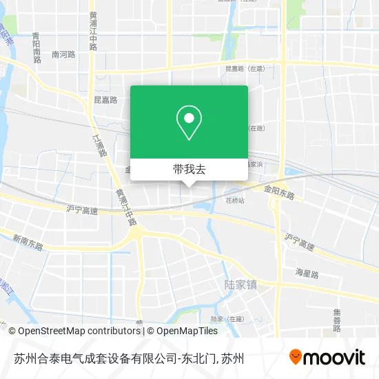 苏州合泰电气成套设备有限公司-东北门地图
