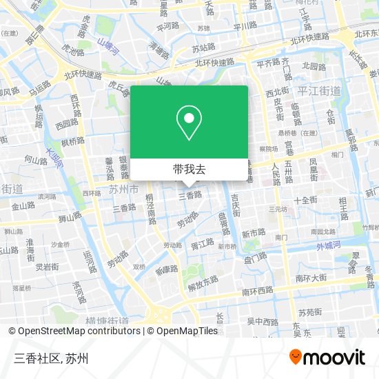 三香社区地图