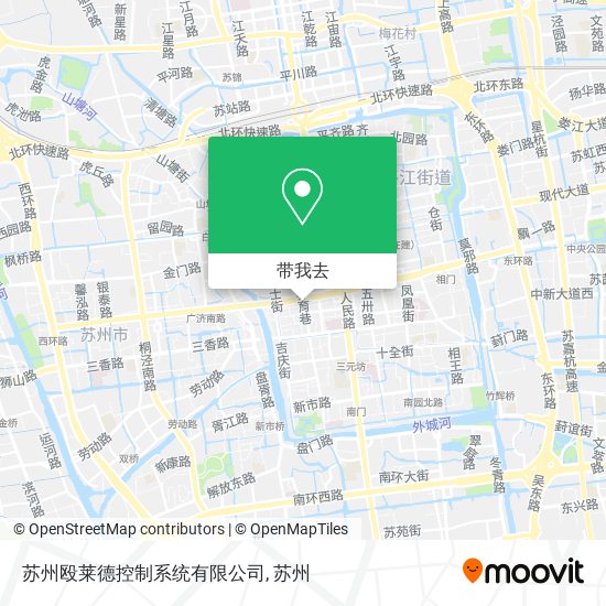 苏州殴莱德控制系统有限公司地图