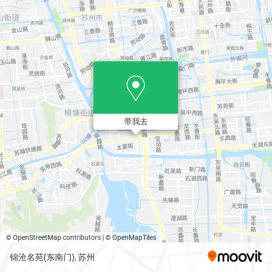 锦沧名苑(东南门)地图