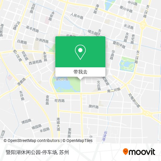 暨阳湖休闲公园-停车场地图