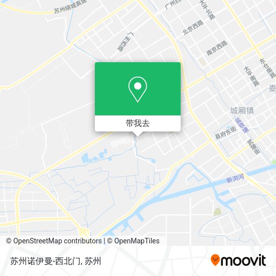 苏州诺伊曼-西北门地图
