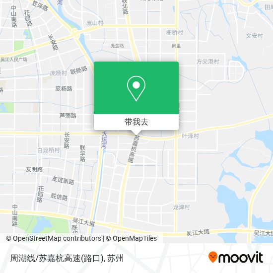 周湖线/苏嘉杭高速(路口)地图