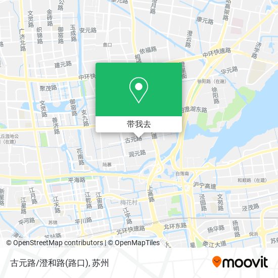 古元路/澄和路(路口)地图