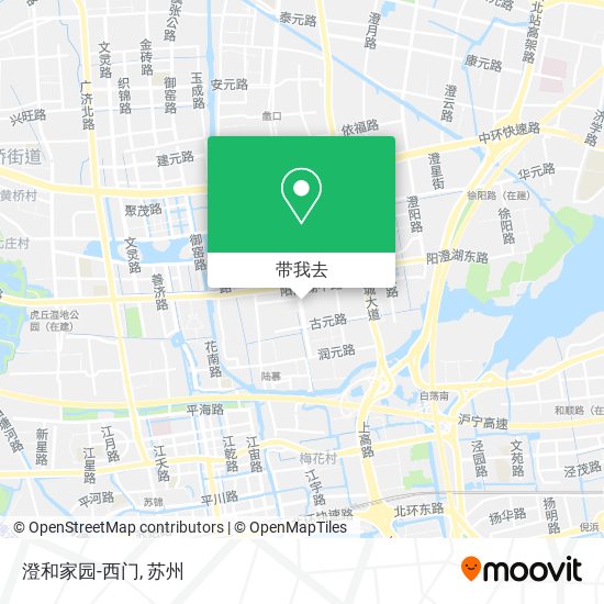 澄和家园-西门地图