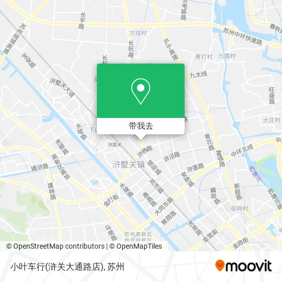 小叶车行(浒关大通路店)地图