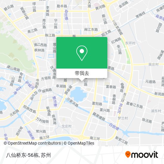 八仙桥东-56栋地图