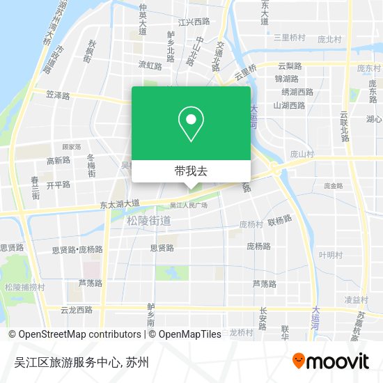 吴江区旅游服务中心地图