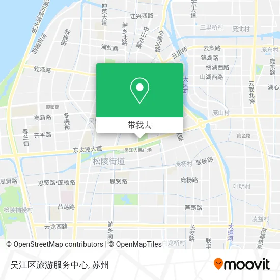 吴江区旅游服务中心地图