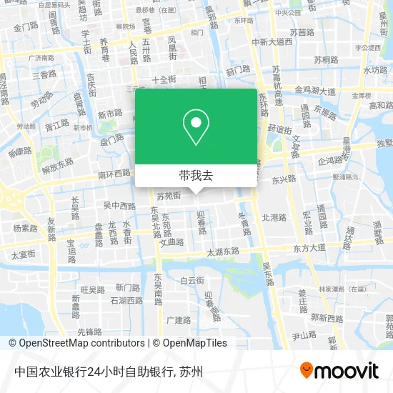 中国农业银行24小时自助银行地图
