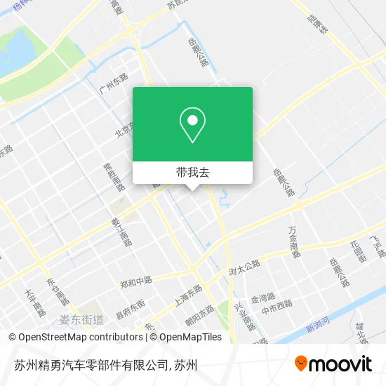 苏州精勇汽车零部件有限公司地图