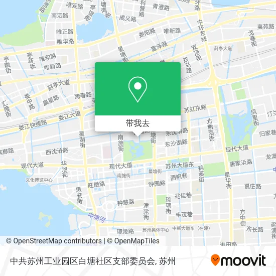 中共苏州工业园区白塘社区支部委员会地图