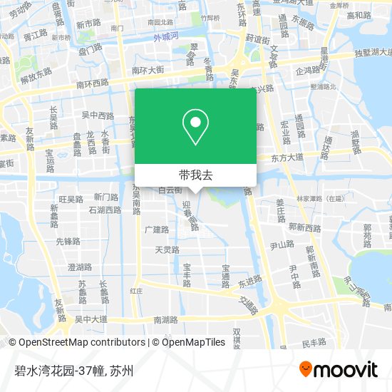 碧水湾花园-37幢地图