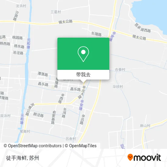 徒手海鲜地图