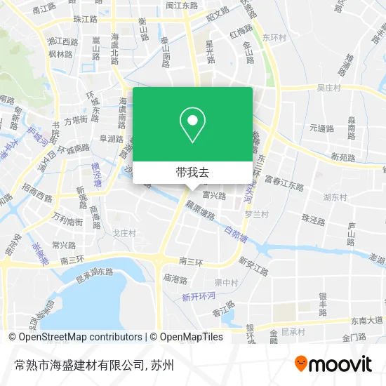 常熟市海盛建材有限公司地图