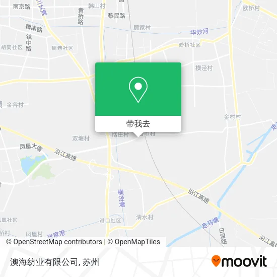 澳海纺业有限公司地图