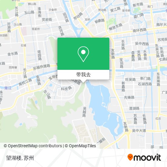 望湖楼地图