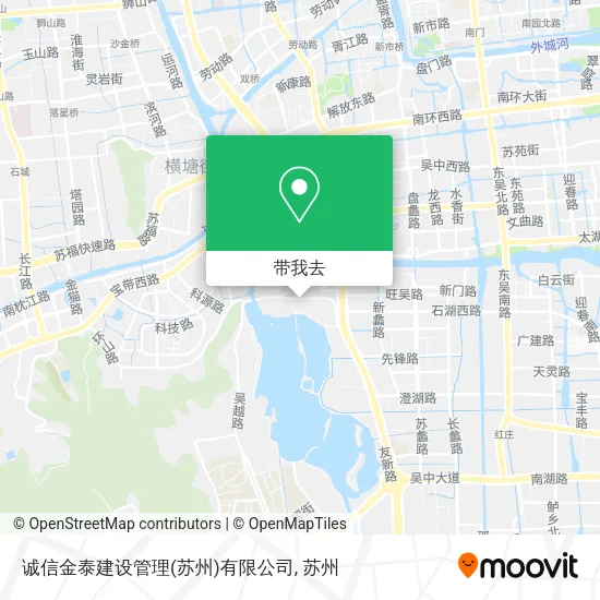 诚信金泰建设管理(苏州)有限公司地图
