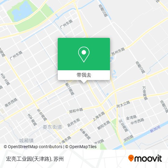 宏亮工业园(天津路)地图