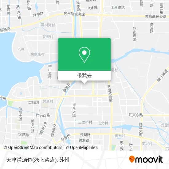 天津灌汤包(淞南路店)地图