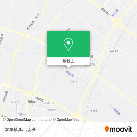 双丰模具厂地图