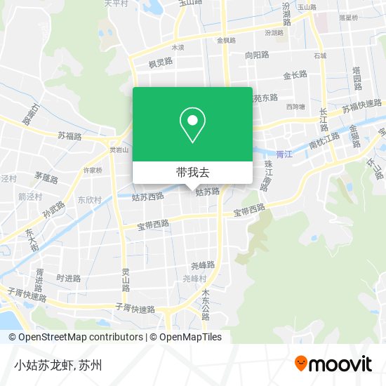 小姑苏龙虾地图