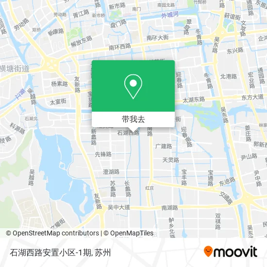 石湖西路安置小区-1期地图