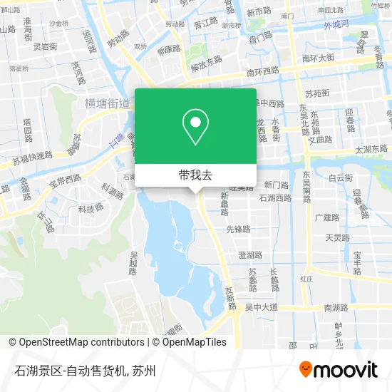 石湖景区-自动售货机地图