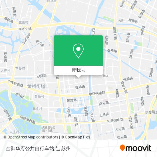 金御华府公共自行车站点地图