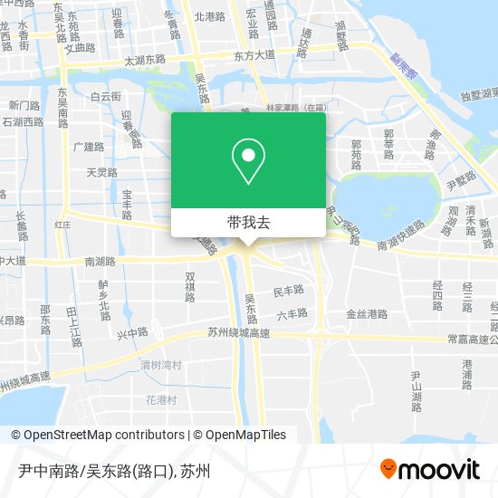 尹中南路/吴东路(路口)地图